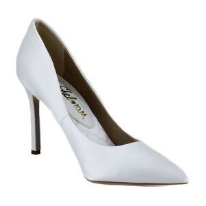 Sam Edelman Hazel Bright White Satin